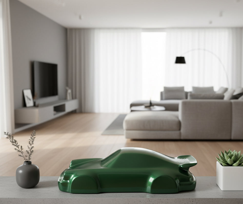 Porsche 911 Whale-Tail Inspired Sculpture