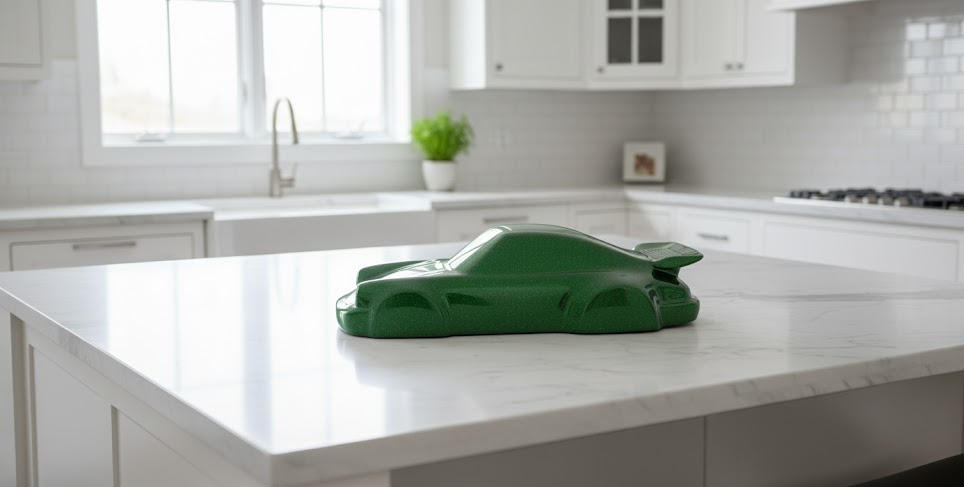 Porsche 911 Whale-Tail Inspired Sculpture